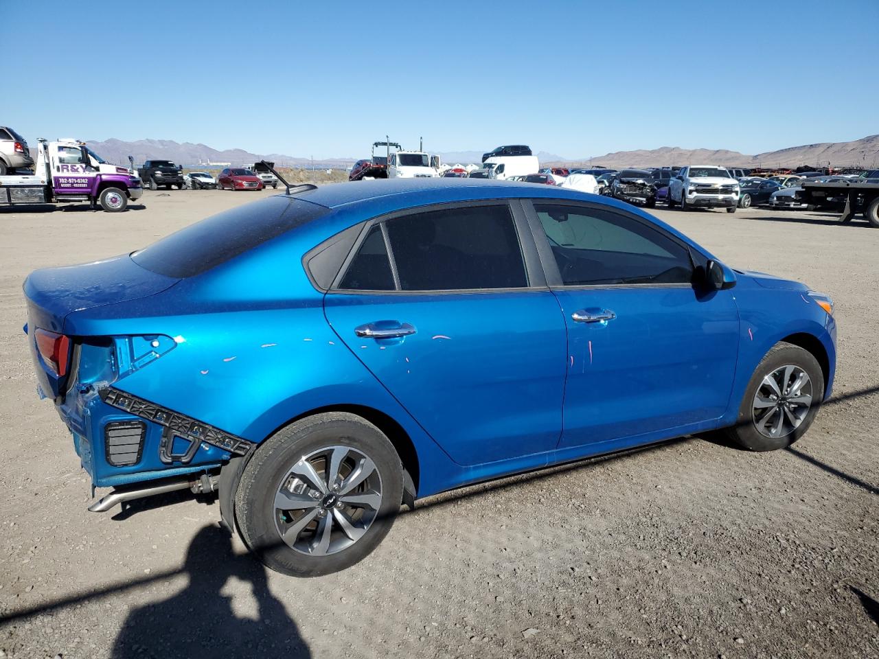 2022 KIA RIO LX VIN:3KPA24AD3NE453695