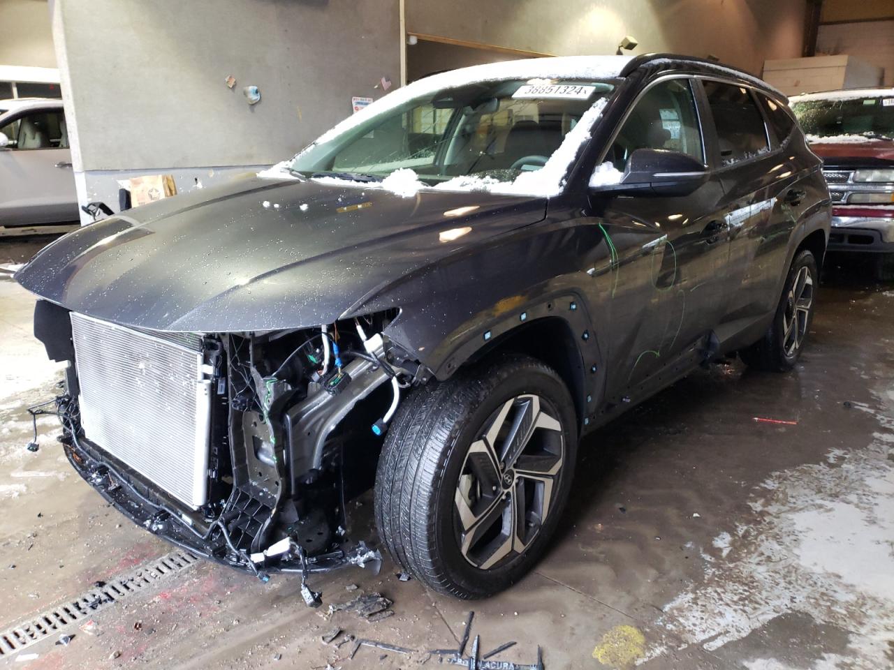 2022 HYUNDAI TUCSON SEL VIN:5NMJFCAE1NH088014