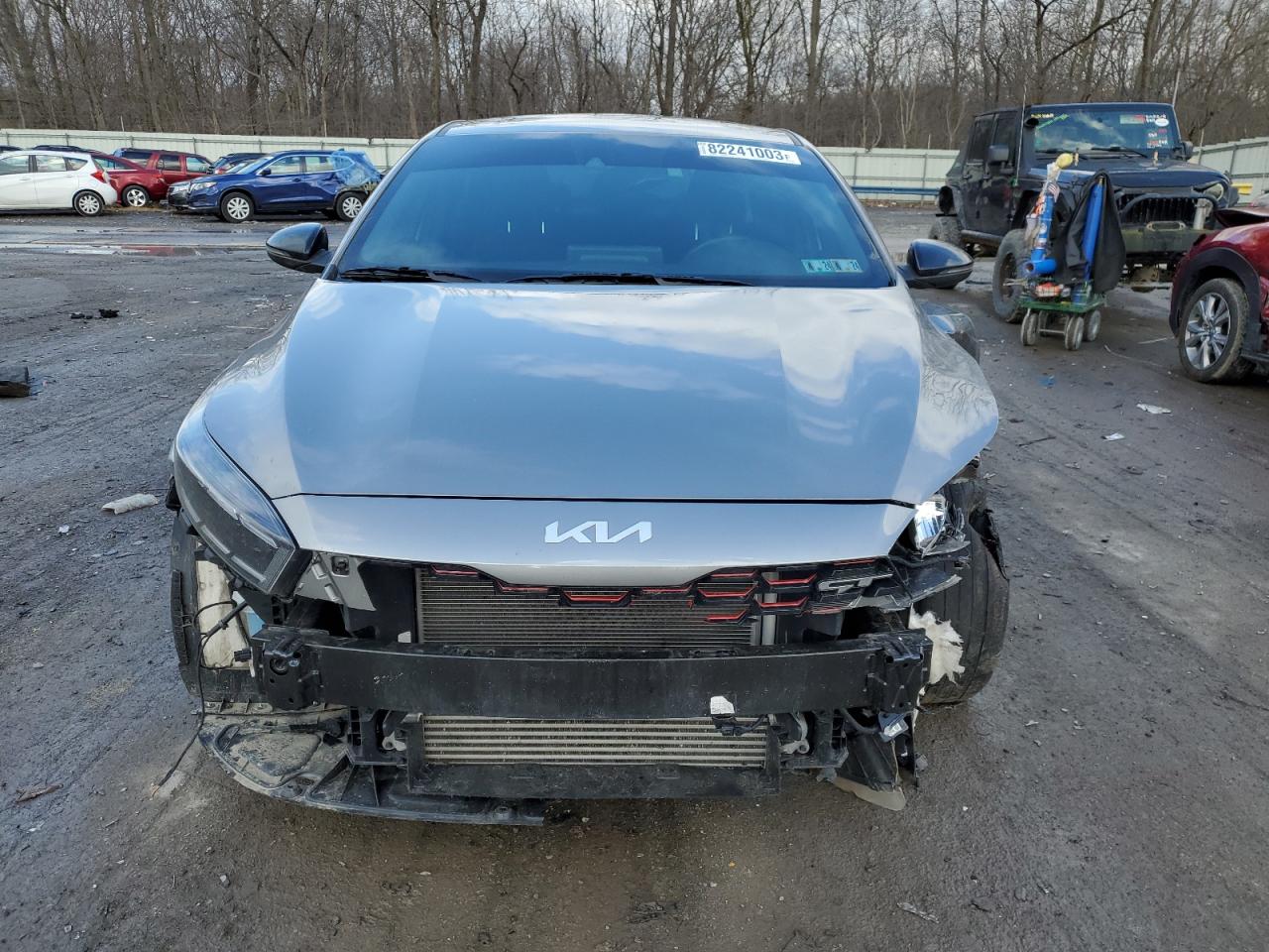 2022 KIA FORTE GT VIN:3KPF44AC8NE476848