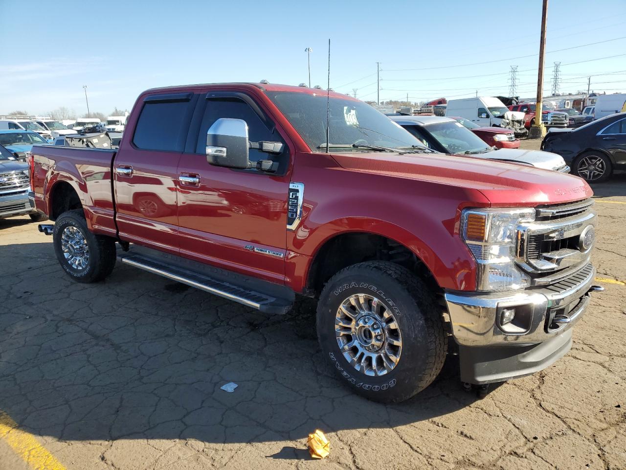 2022 FORD F250 SUPER DUTY VIN:1FT8W2BT8NED51835