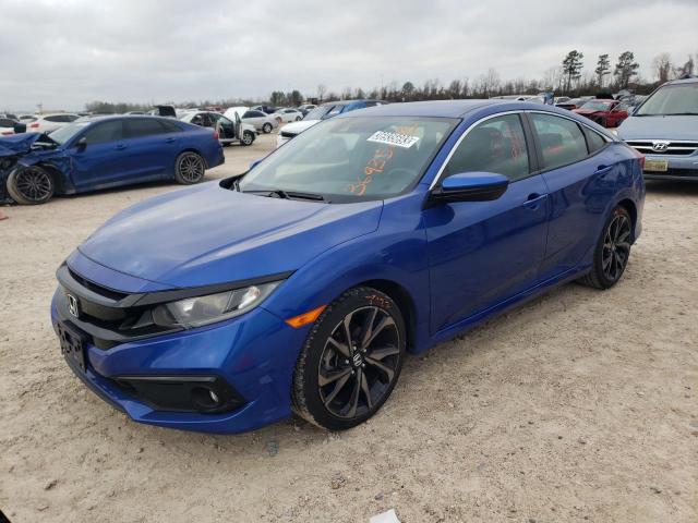 2021 HONDA CIVIC SPORT VIN: 2HGFC2F86MH535590