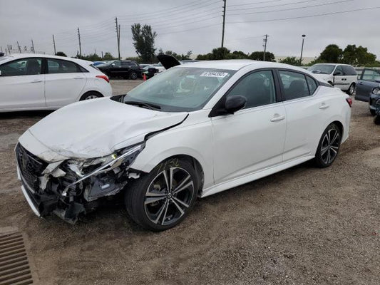 2021 NISSAN SENTRA SR VIN: 3N1AB8DV4MY208383