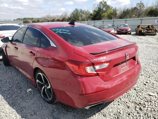 2021 HONDA ACCORD SPORT VIN: 1HGCV1F34MA054652