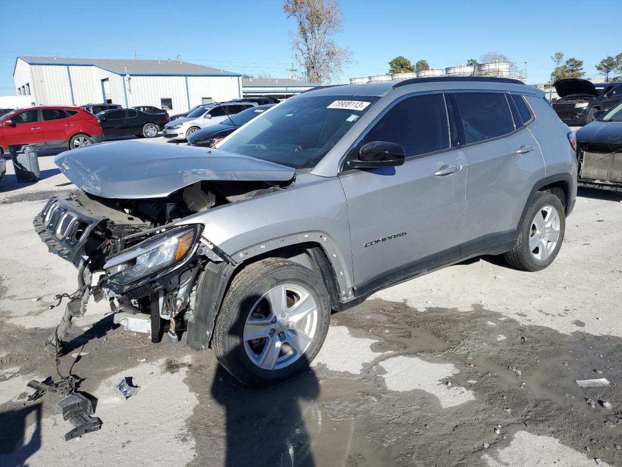 2022 JEEP COMPASS LATITUDE VIN:3C4NJDBB1NT125382