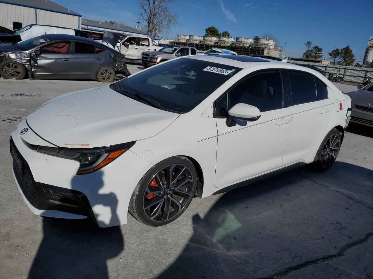 2022 TOYOTA COROLLA SE VIN:JTDM4MCE9NJ083787