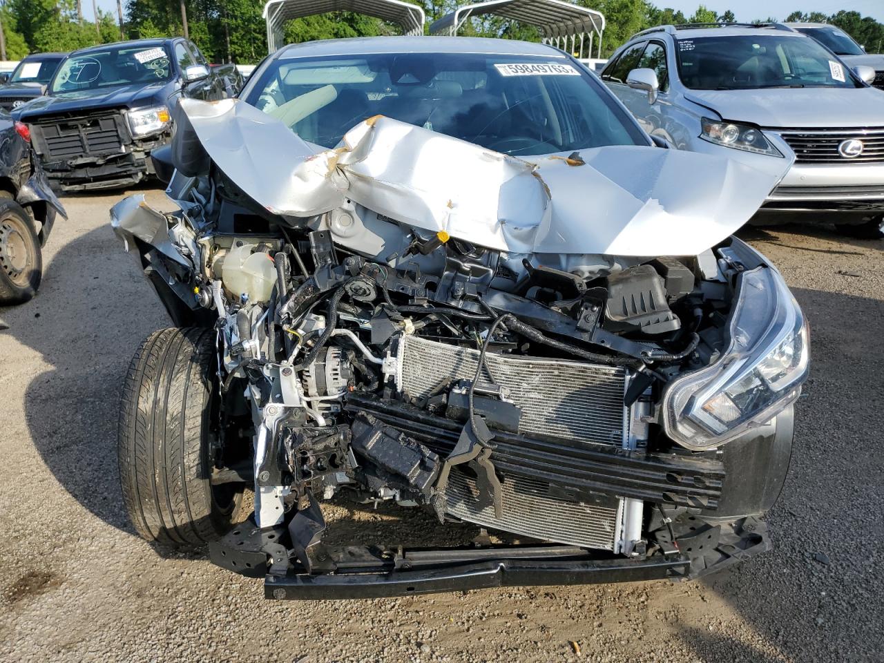 2022 NISSAN VERSA S VIN:3N1CN8DV7NL820236