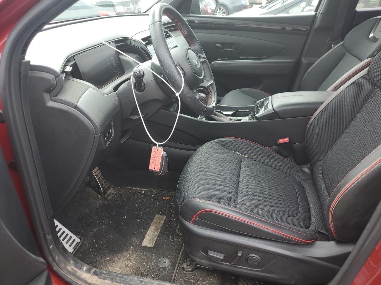 2022 HYUNDAI TUCSON N LINE VIN:KM8JFCAE3NU124502