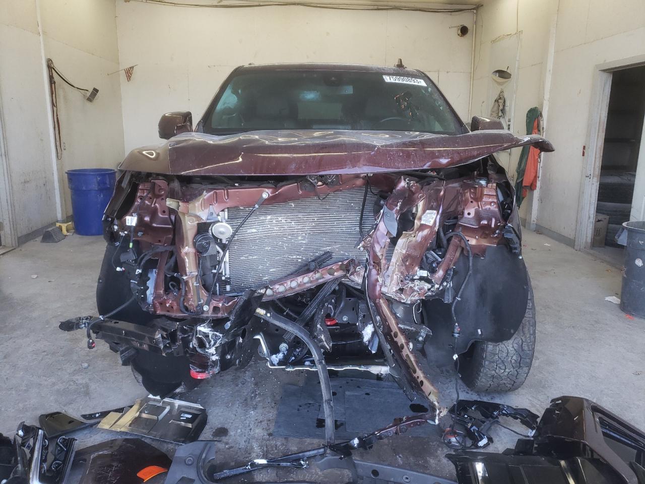 2022 CHEVROLET SUBURBAN K1500 Z71 VIN:1GNSKDKD7NR129230