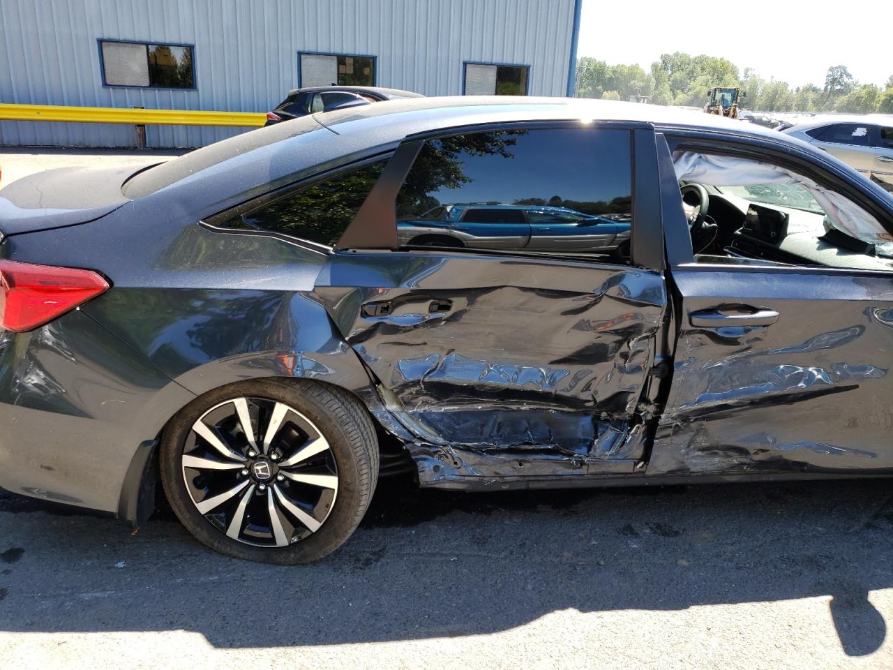 2022 HONDA CIVIC EX VIN:2HGFE1F74NH327446