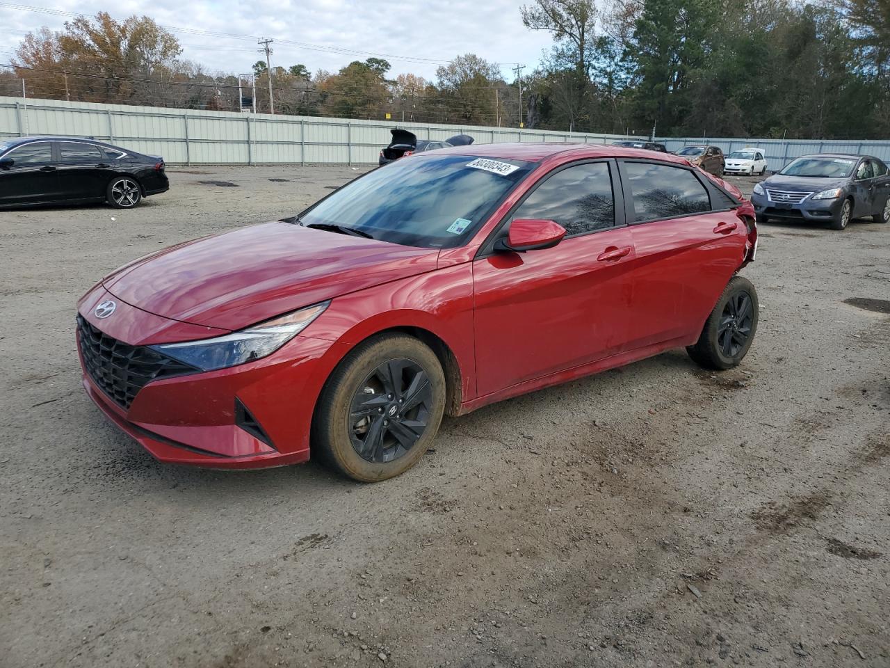 2022 HYUNDAI ELANTRA SEL VIN:KMHLM4AG6NU264856