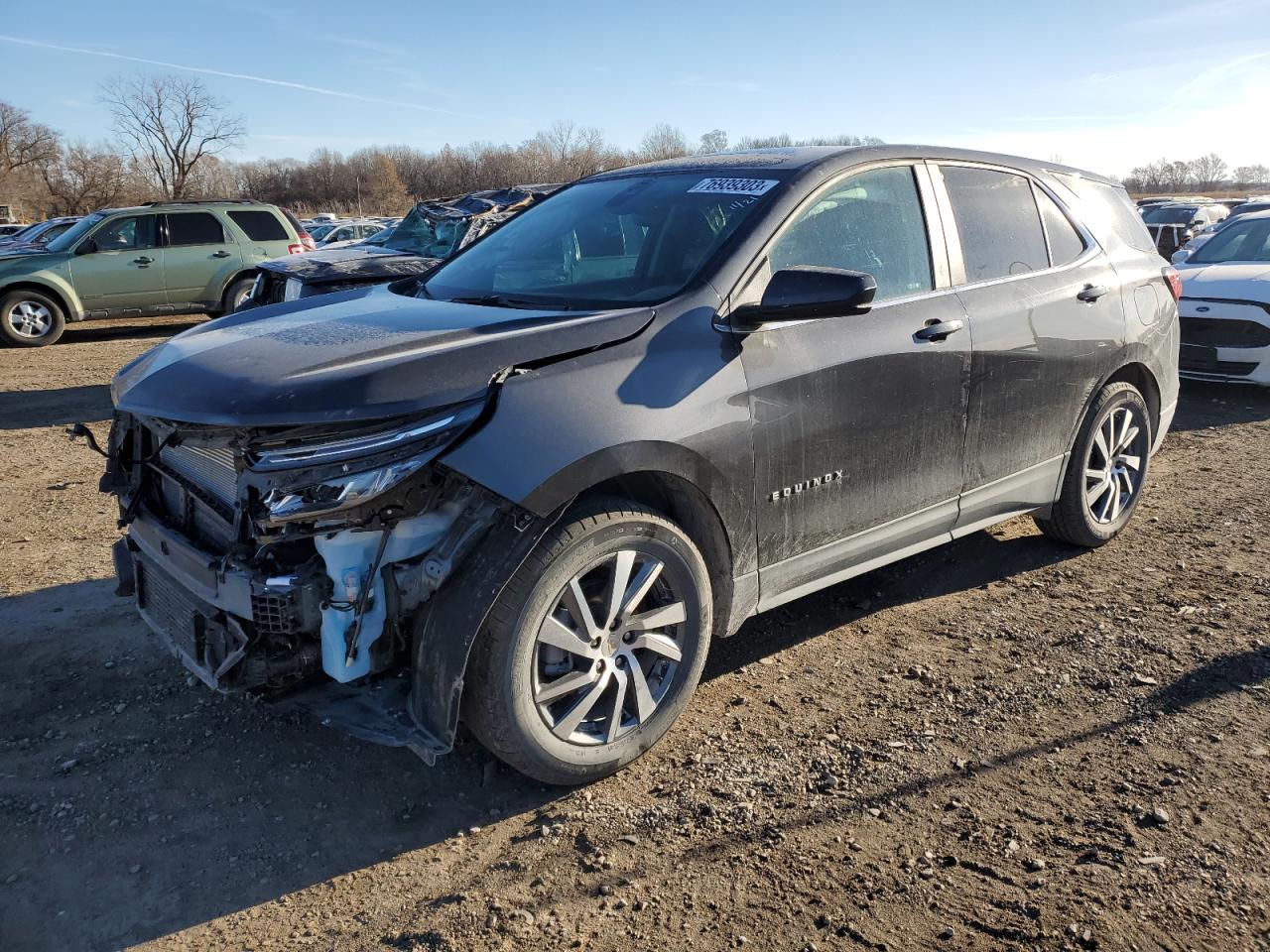2022 CHEVROLET EQUINOX LT VIN:3GNAXUEV2NS228472