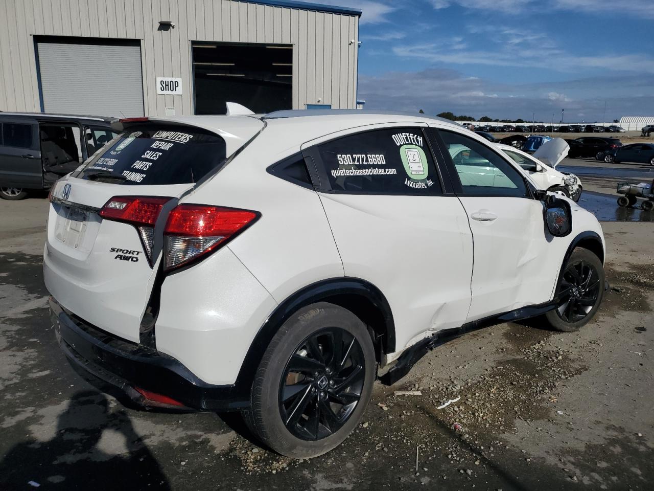 2022 HONDA HR-V SPORT VIN:3CZRU6H1XNM713255