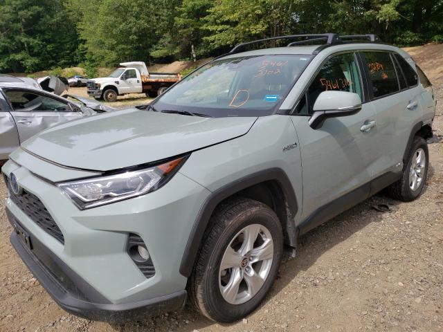 2021 TOYOTA RAV4 XLE VIN: 4T3RWRFV6MU023720