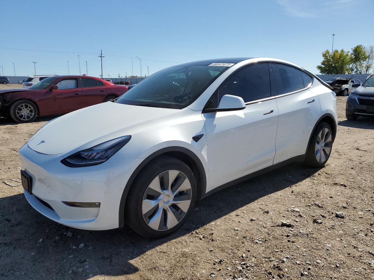 2022 TESLA MODEL Y  VIN:7SAYGDEE0NF449698