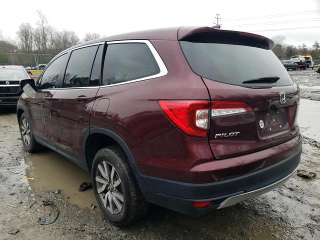 2021 HONDA PILOT EX VIN: 5FNYF6H35MB062827