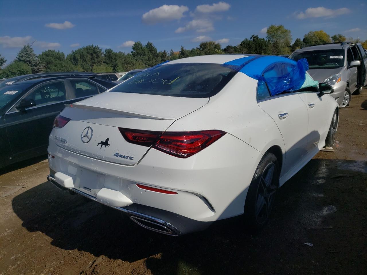 2022 MERCEDES-BENZ CLA 250 4MATIC VIN:W1K5J4HB5NN286878