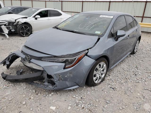 2021 TOYOTA COROLLA LE VIN: JTDEPMAE6MJ140301