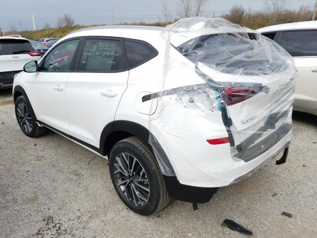 2021 HYUNDAI TUCSON LIMITED VIN: KM8J33AL3MU296048