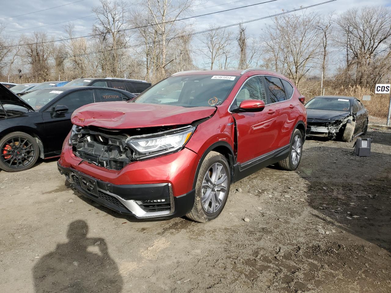 2022 HONDA CR-V TOURING VIN:5J6RT6H91NL003039