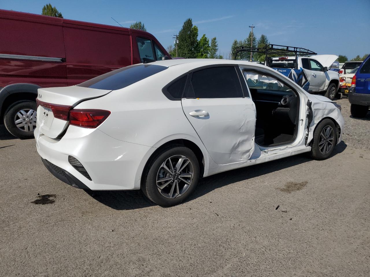 2022 KIA FORTE FE VIN:3KPF24AD3NE439706