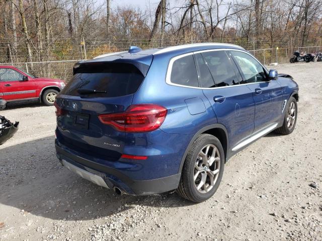 2021 BMW X3 XDRIVE30I VIN: 5UXTY5C03M9G81594