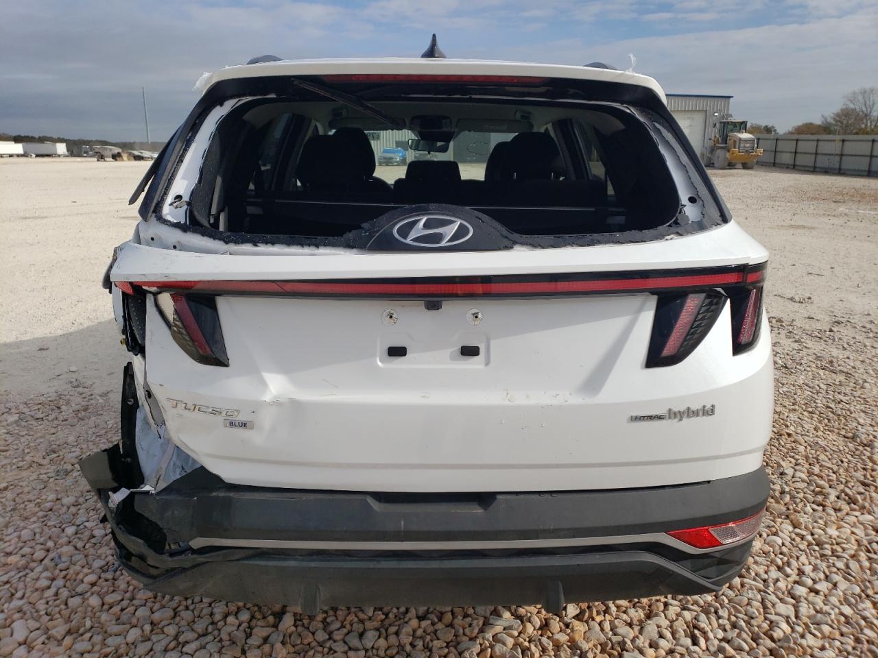 2022 HYUNDAI TUCSON BLUE VIN:KM8JBCA19NU031511