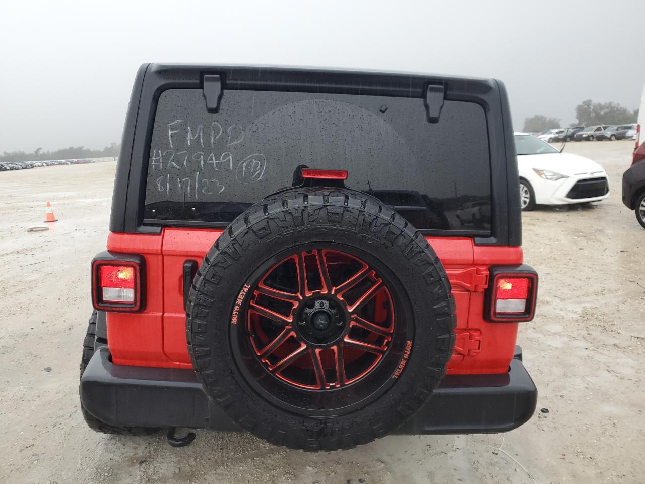 2022 JEEP WRANGLER UNLIMITED SPORT VIN:1C4HJXDG7NW108667