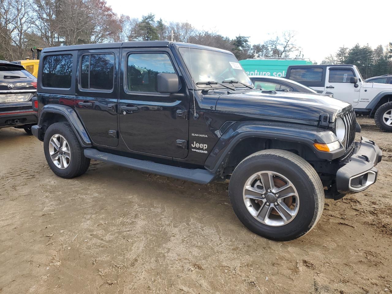 2022 JEEP WRANGLER UNLIMITED SAHARA VIN:1C4HJXENXNW160257