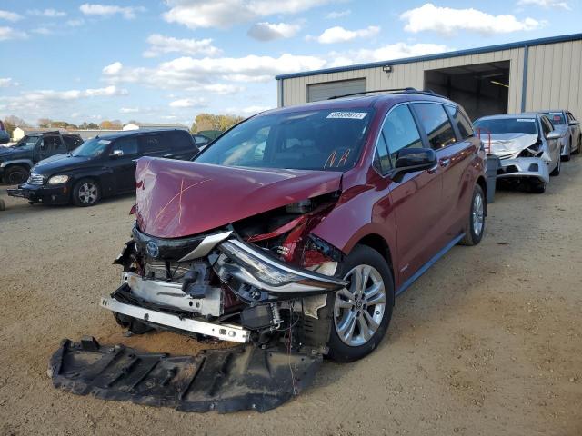 2021 TOYOTA SIENNA XSE VIN: 5TDDSKFCXMS036502