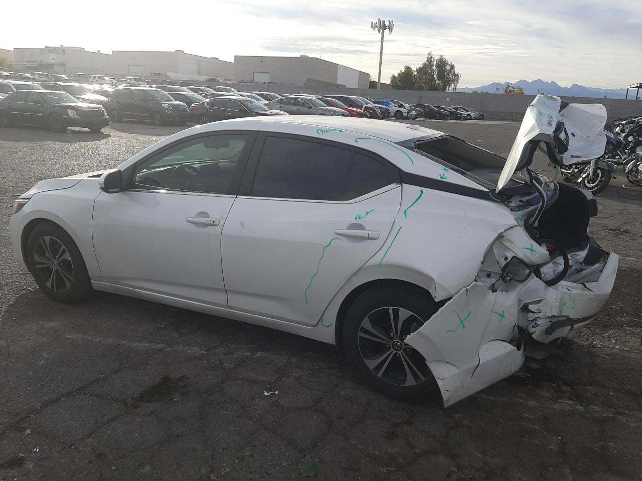 2023 NISSAN SENTRA SV VIN:3N1AB8CV3PY282383