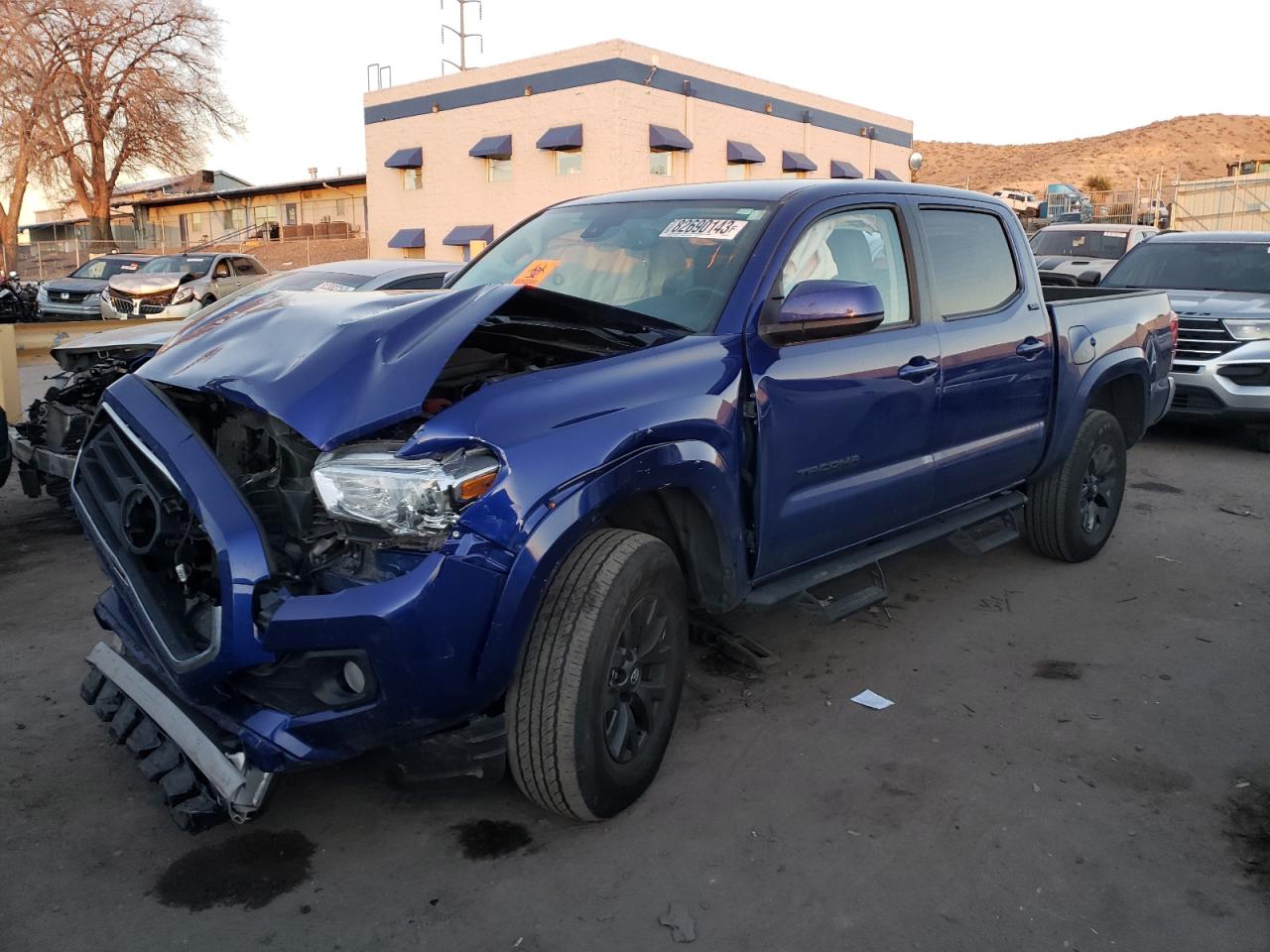 2022 TOYOTA TACOMA DOUBLE CAB VIN:3TMAZ5CN6NM162623