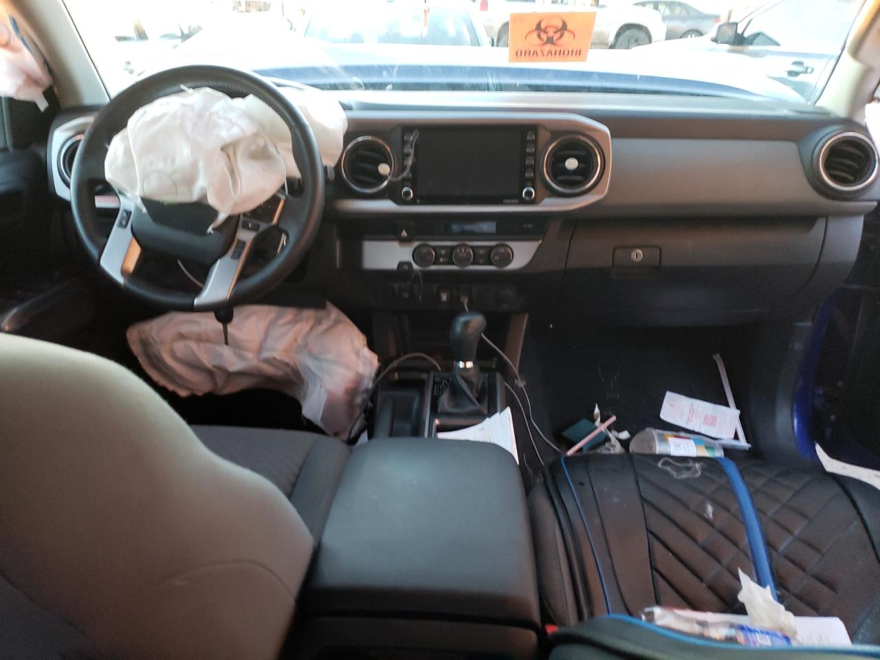 2022 TOYOTA TACOMA DOUBLE CAB VIN:3TMAZ5CN6NM162623