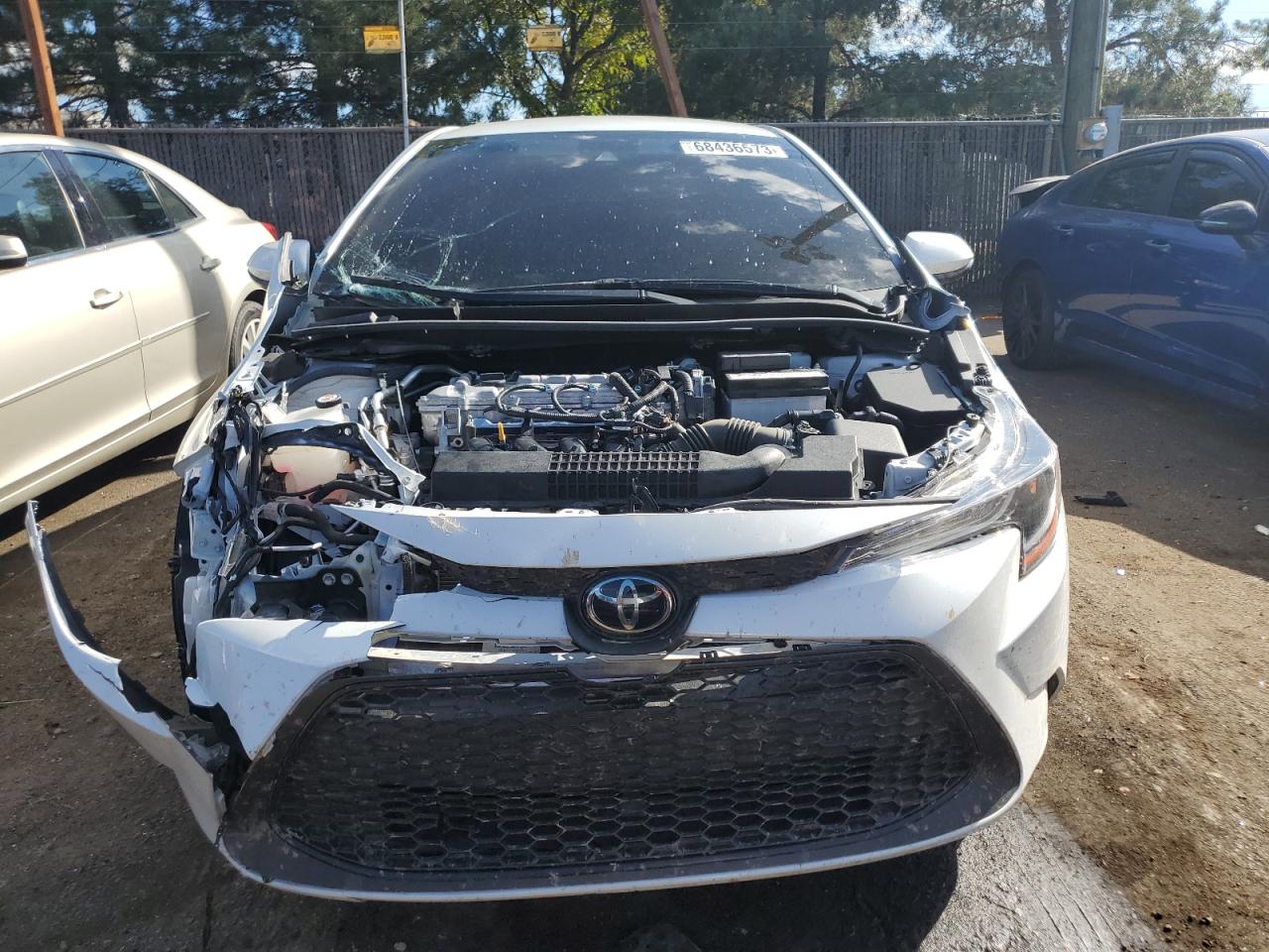 2022 TOYOTA COROLLA LE VIN:JTDVPMAE7N3033621
