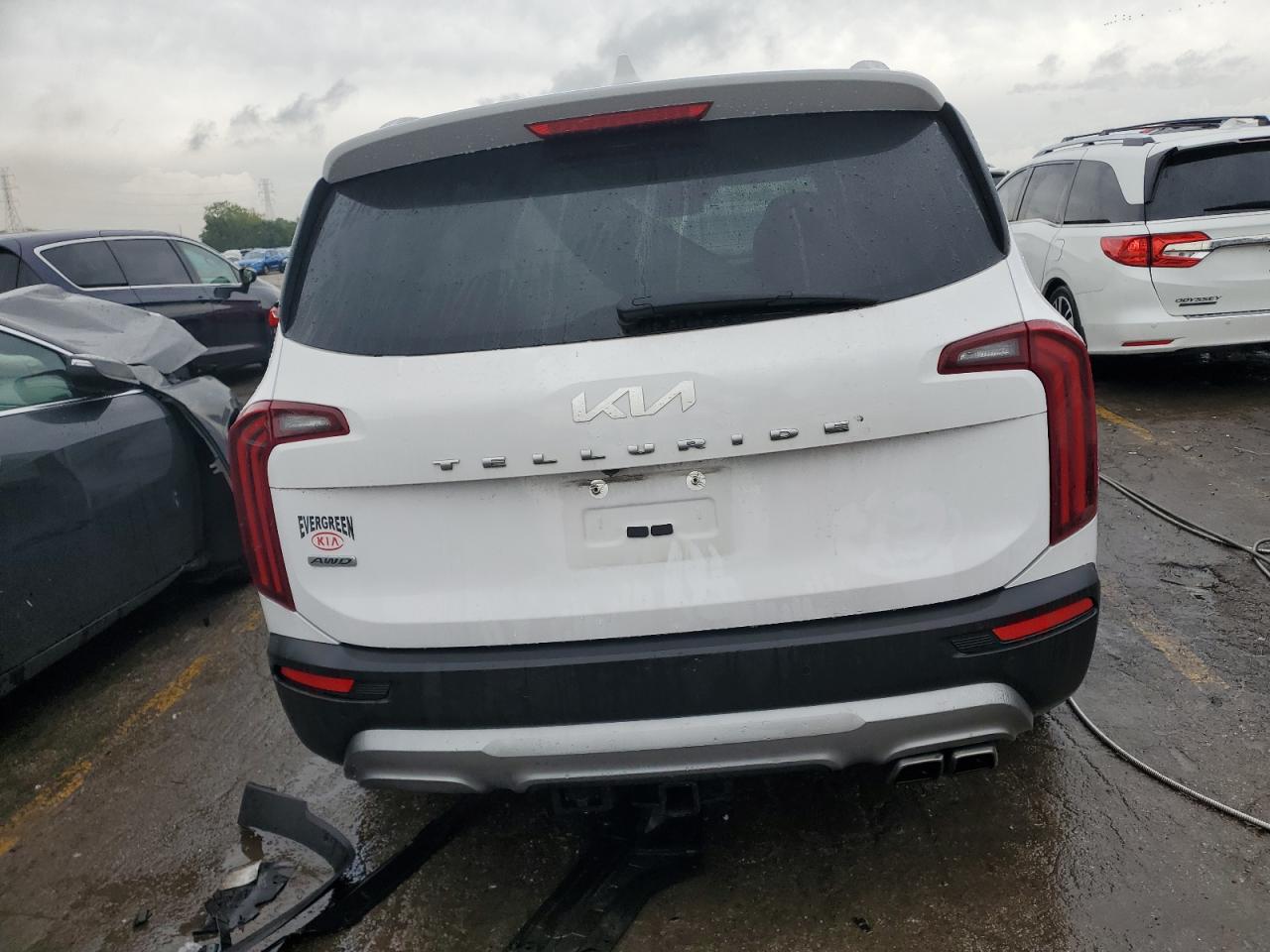 2022 KIA TELLURIDE SX VIN:5XYP5DHC3NG231112