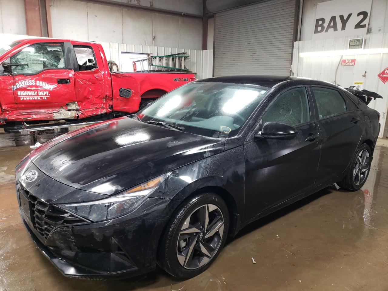 2023 HYUNDAI ELANTRA SEL VIN:KMHLS4AG8PU461942