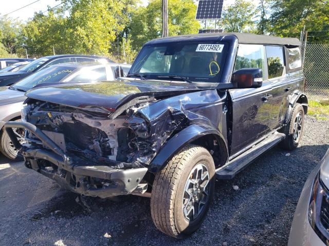 2021 FORD BRONCO BASE VIN: 1FMEE5BP8MLA74166