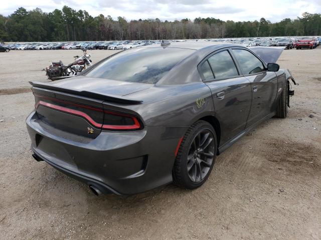 2021 DODGE CHARGER SCAT PACK VIN: 2C3CDXGJ4MH518594