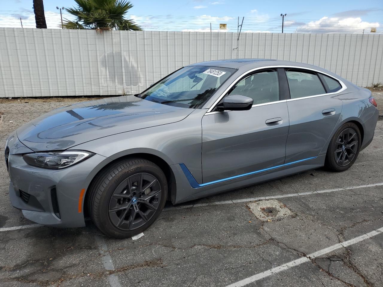 2023 BMW I4 EDRIVE35  VIN:WBY43AW04PFR18779