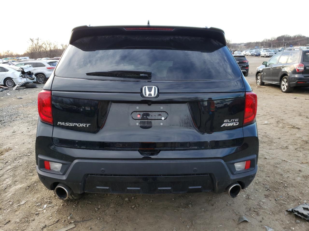 2022 HONDA PASSPORT ELITE VIN:5FNYF8H08NB014788