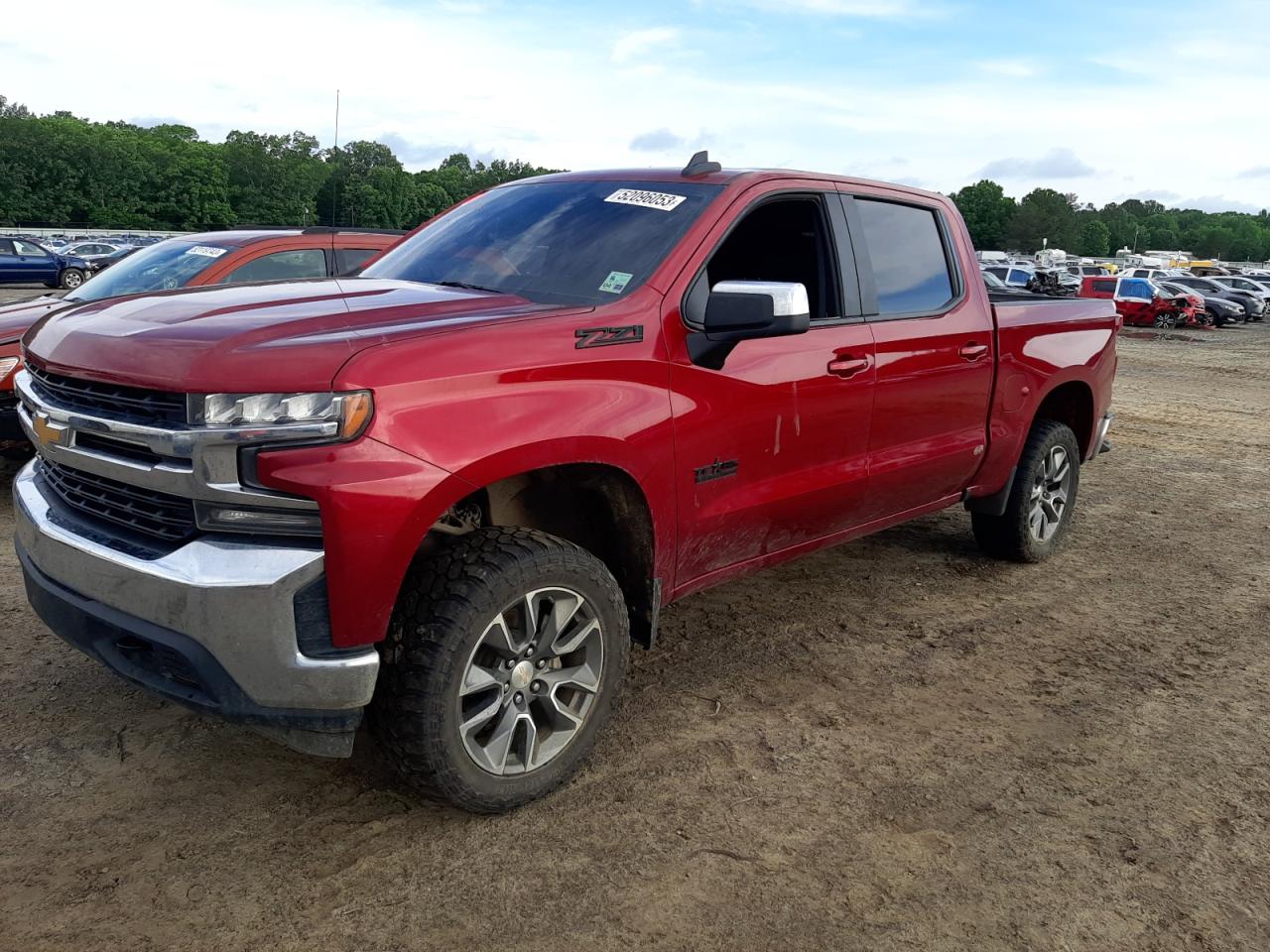 2022 CHEVROLET SILVERADO LTD K1500 LT VIN:1GCUYDED0NZ138556
