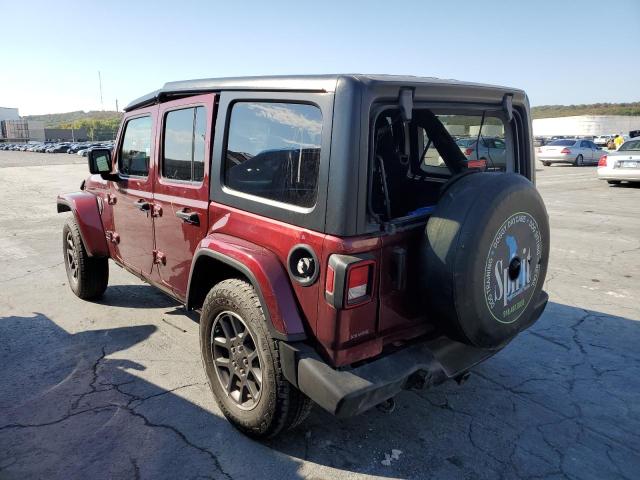 2021 JEEP WRANGLER UNLIMITED SPORT VIN: 1C4HJXDG1MW589191