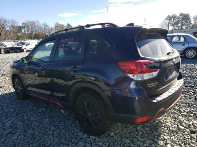 2021 SUBARU FORESTER SPORT VIN: JF2SKARC2MH457259