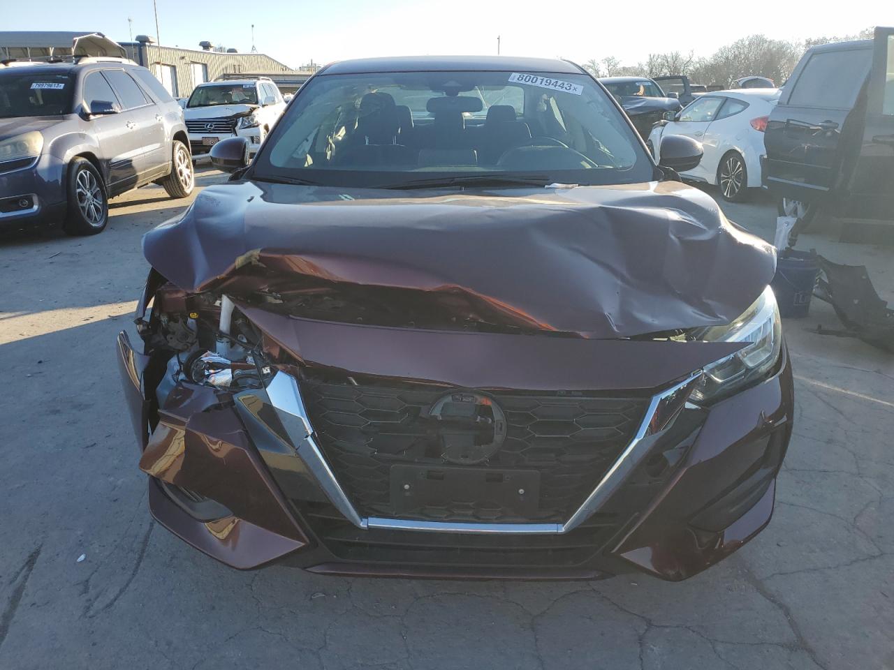 2022 NISSAN SENTRA SV VIN:3N1AB8CV8NY310904