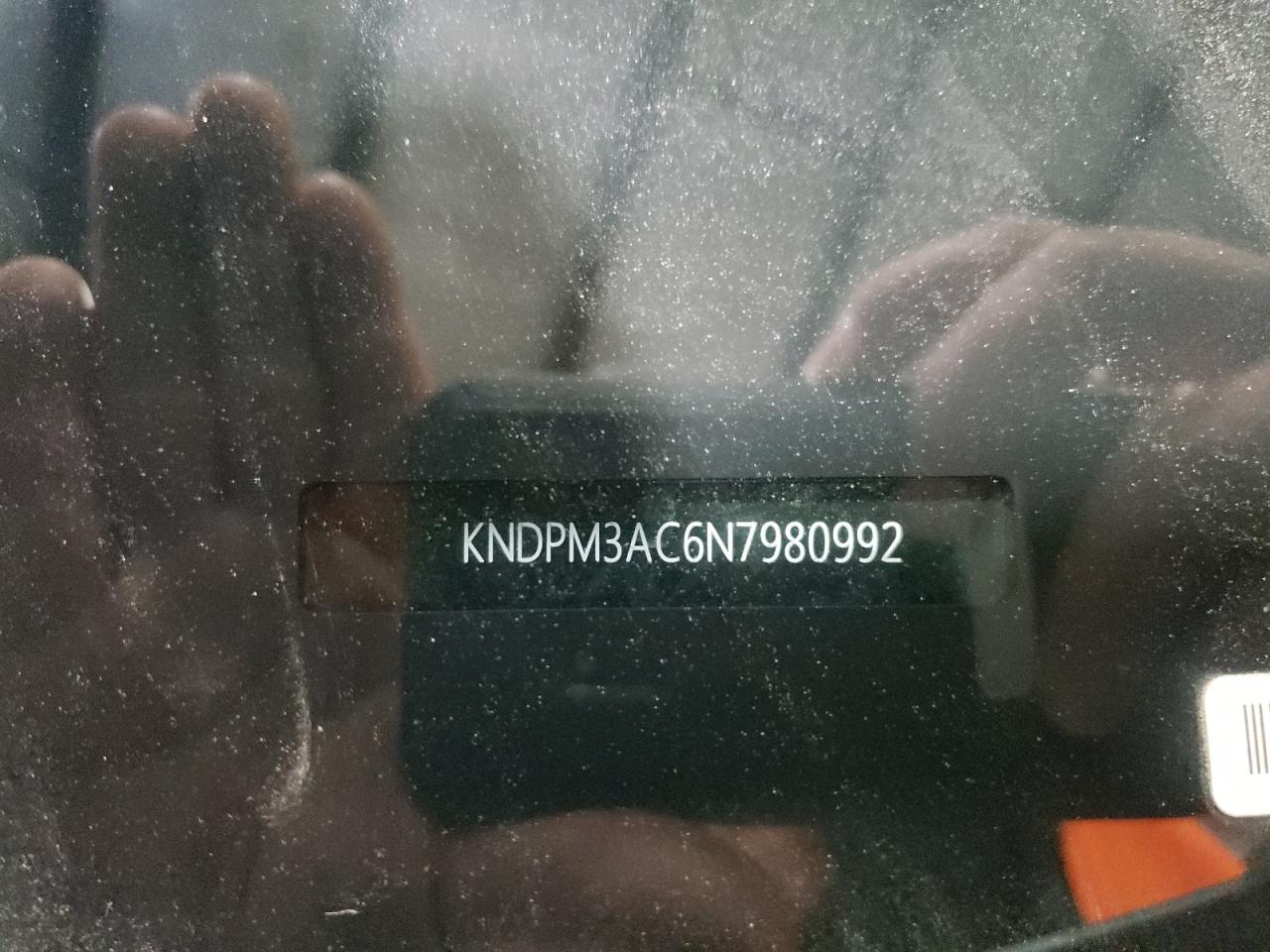 2022 KIA SPORTAGE LX VIN:KNDPM3AC6N7980992