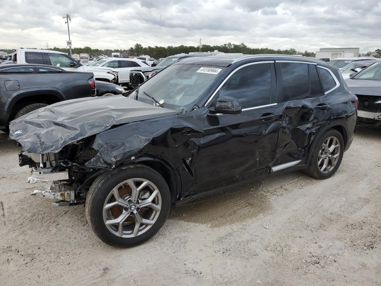 2022 BMW X3 XDRIVE30I VIN:5UX53DP05N9K71535