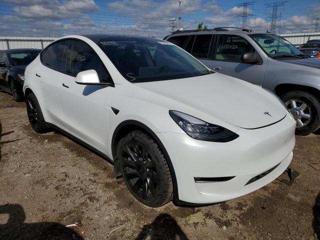 2021 TESLA MODEL Y VIN: 5YJYGDEE5MF225158