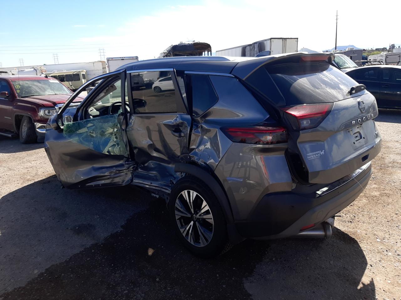 2022 NISSAN ROGUE SV VIN:5N1BT3BA2NC678726