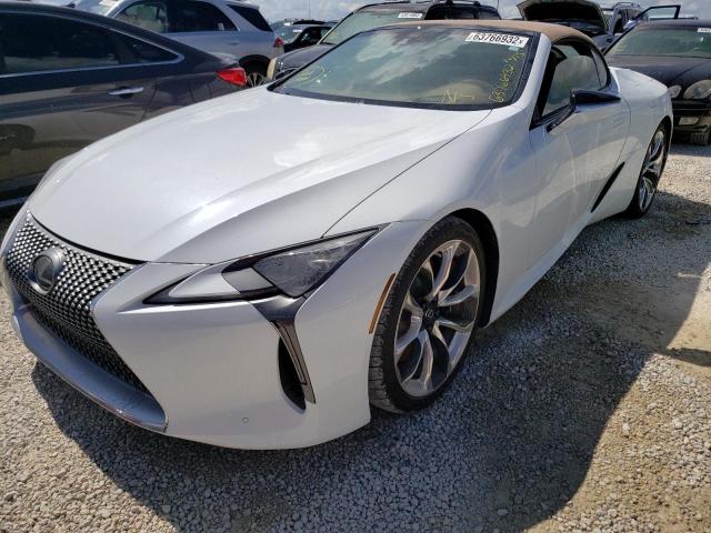 2021 LEXUS LC 500 VIN: JTHKPA***********