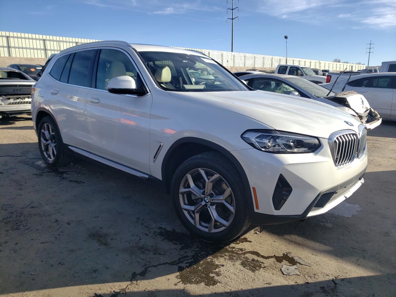 2022 BMW X3 XDRIVE30I VIN:5UX53DP01N9L16423