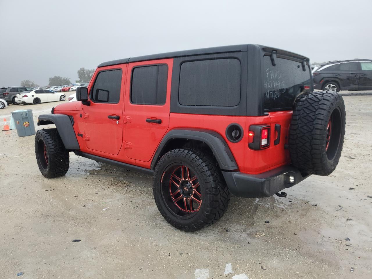 2022 JEEP WRANGLER UNLIMITED SPORT VIN:1C4HJXDG7NW108667